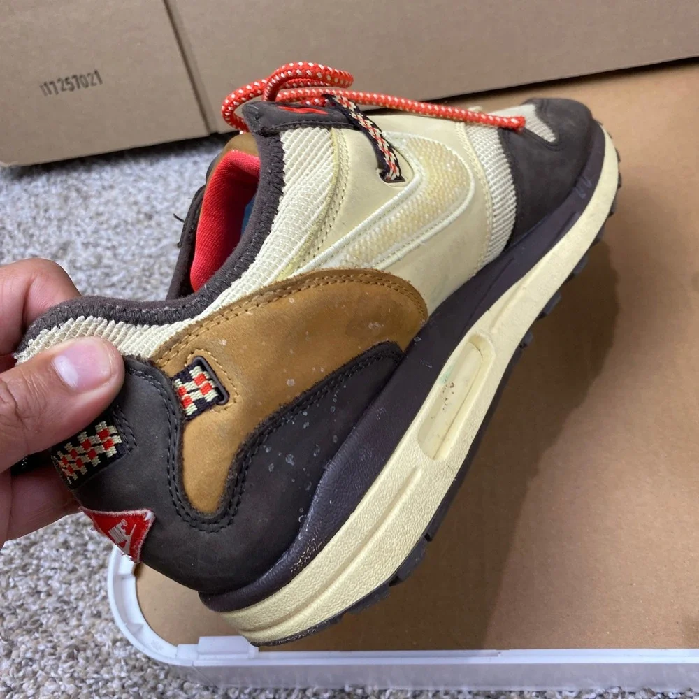 Nike Air Max 1 Travis Scott Cactus Jack Baroque Brown Mens 11 DO9392-200 NO BOX